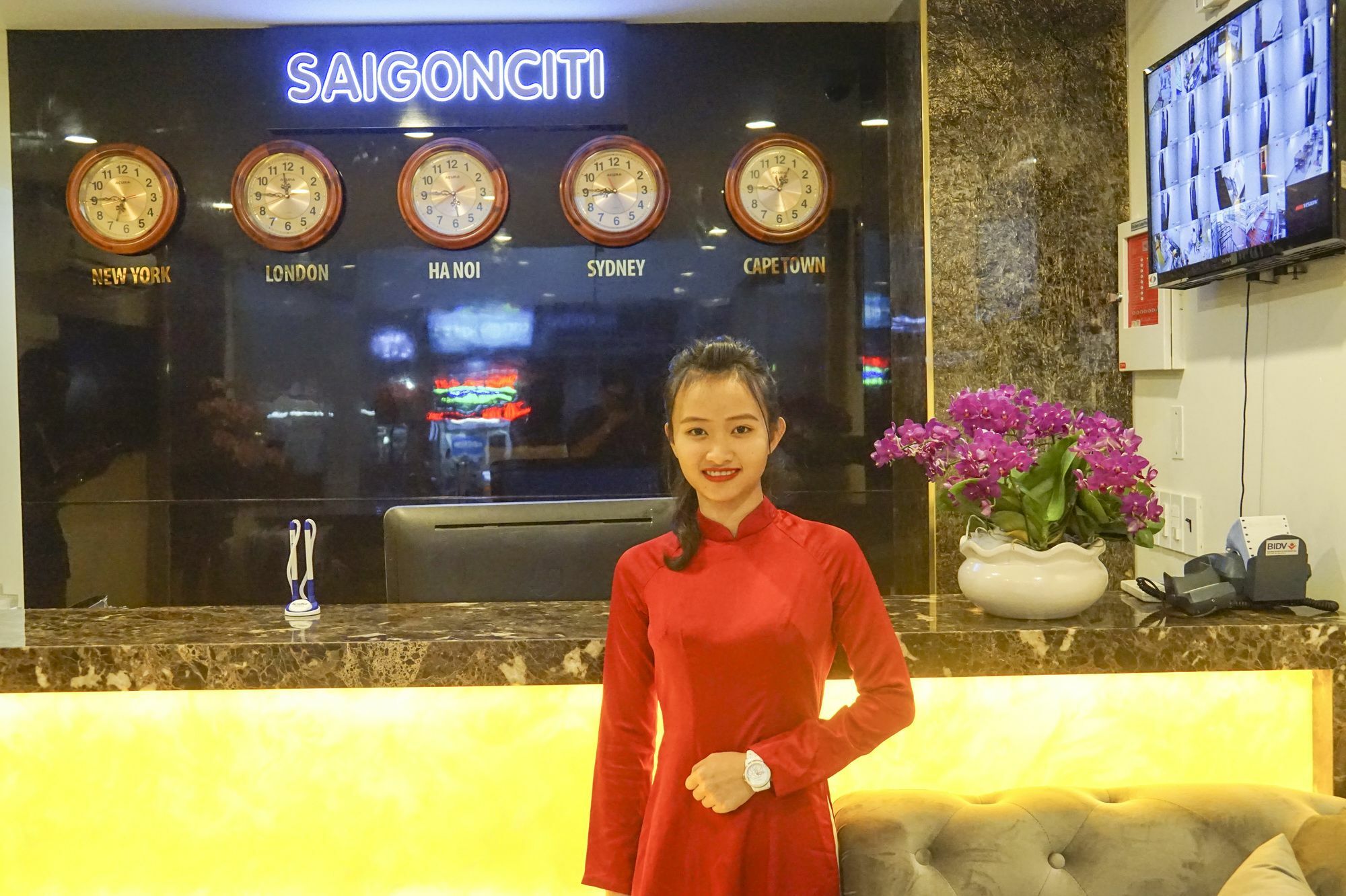 Saigonciti Hotel Bandar Ho Chi Minh Luaran gambar