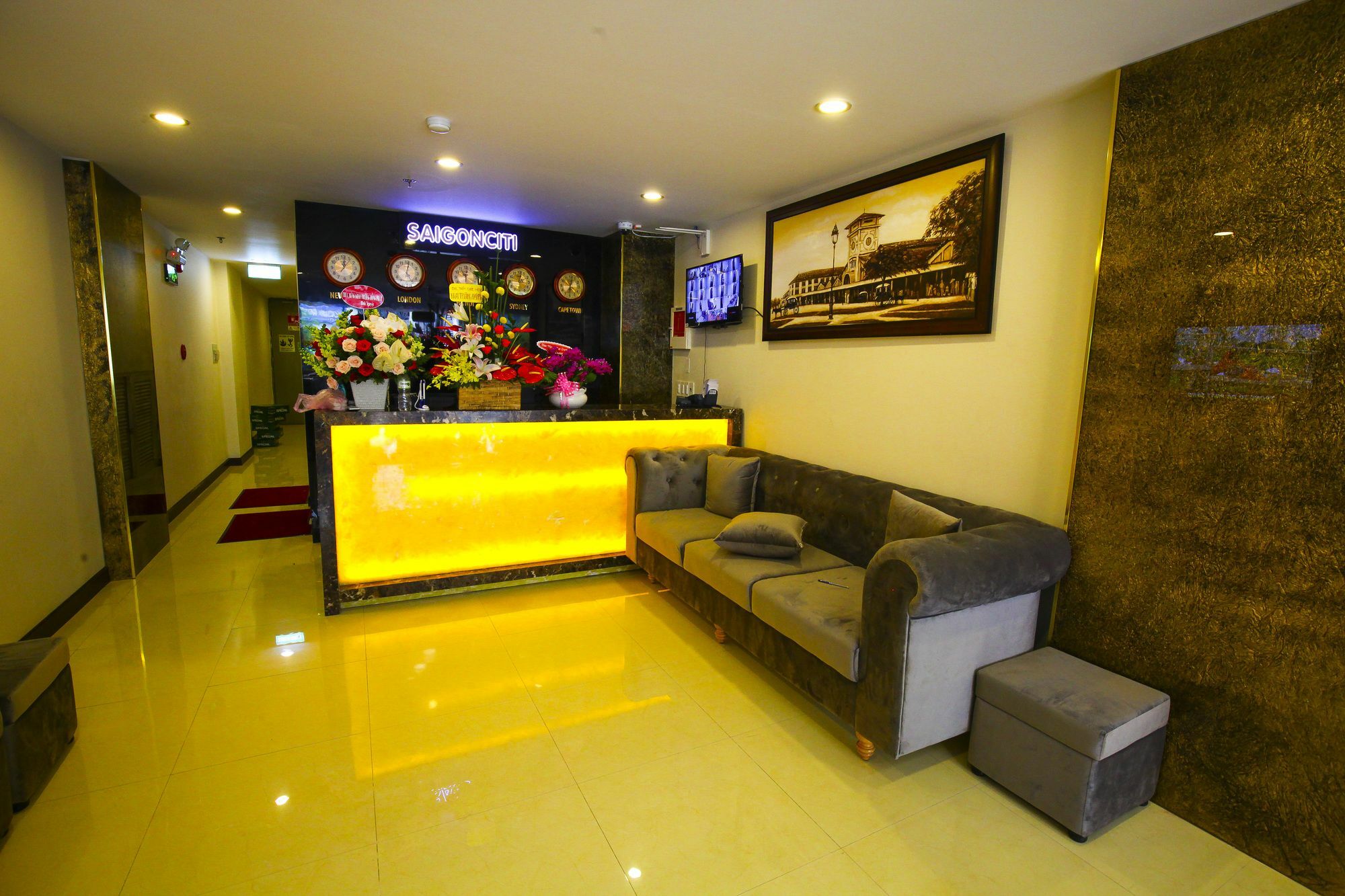 Saigonciti Hotel Bandar Ho Chi Minh Luaran gambar